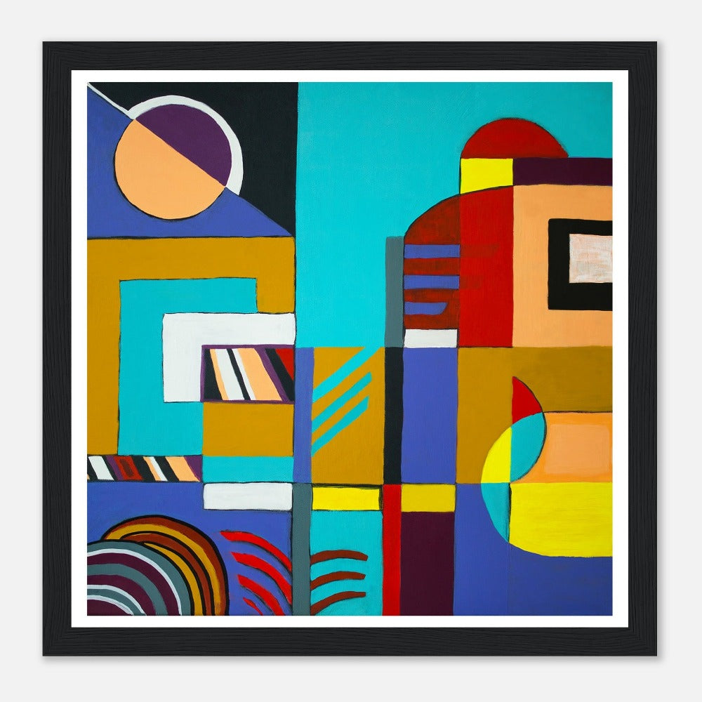 ガトヘロイ　ポスター　MATT SON Art for your mid-century hideaway. Warm woods, mustard tones, and