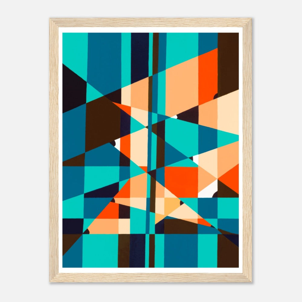 BIRDS IN THE TREES AT NIGHT Poster – Roya Nozadi